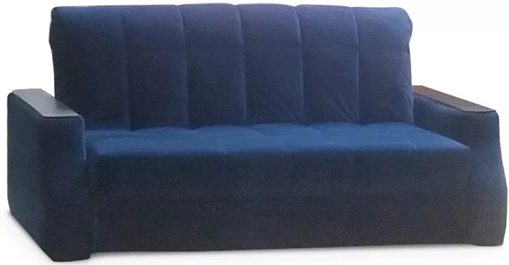 Синий детский диван Аделетта 140 (м88)