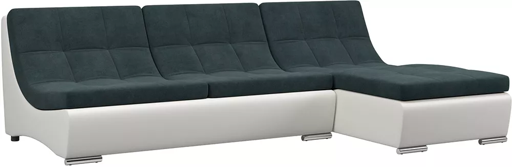 Модульный угловой диван Монреаль-1 Индиго
