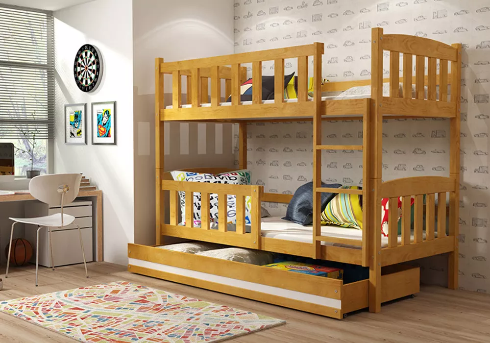 Кровать детская  Дуэт деревянная