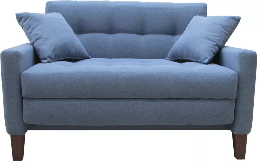 Синий детский диван Этро-3 Люкс Блю