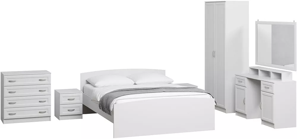 Модульная спальня  Арина-5 Белый