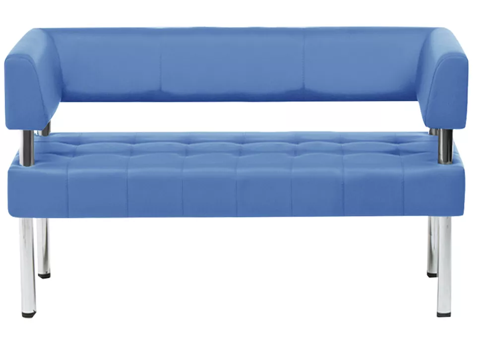 бирюзовый диван Бизнес 162х78 Голубой