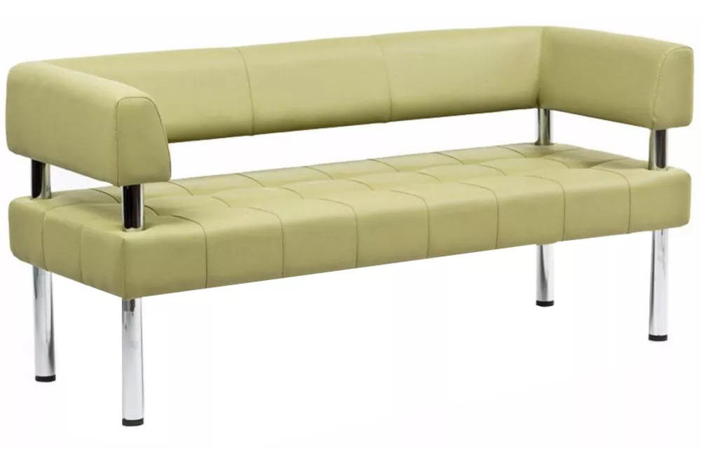 диван в стиле сканди Бизнес 162х78 Салатовый