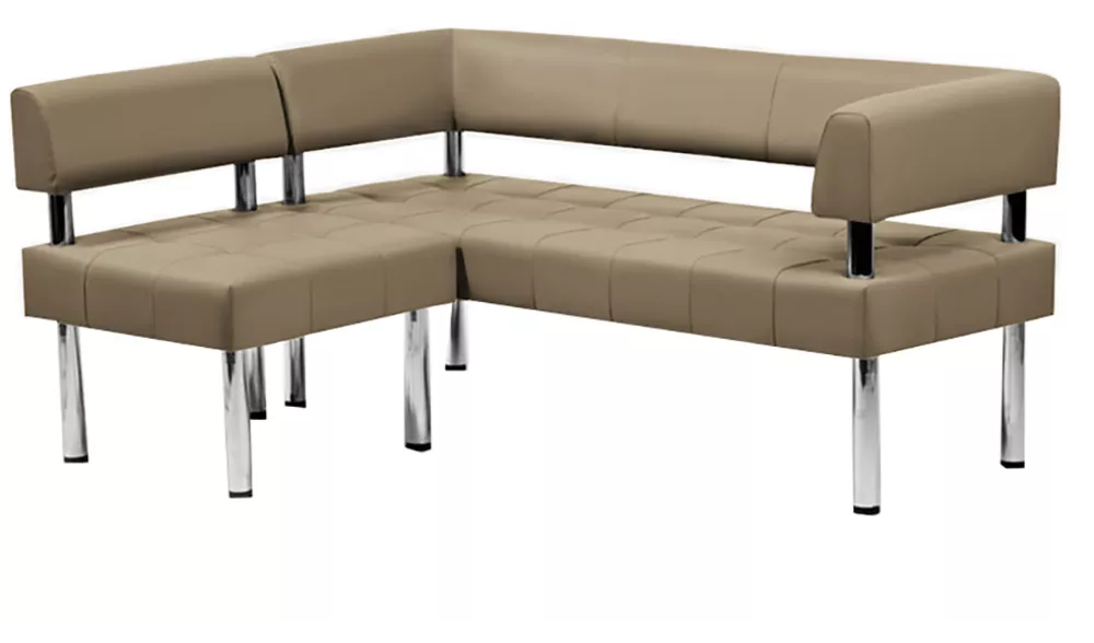 диван в стиле сканди Бизнес 225х78 Бежевый модульный