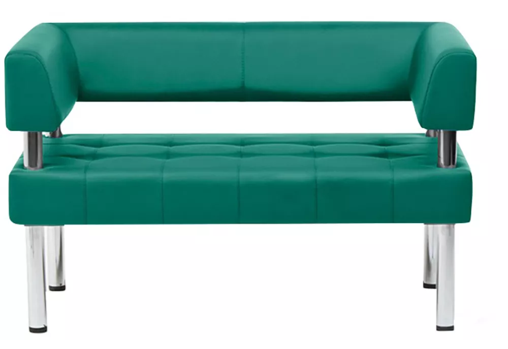 диван в стиле сканди Бизнес 122х78 Бирюзовый