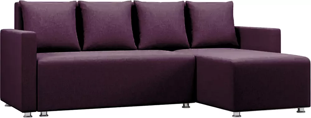 Двухместный диван еврокнижка Каир Кантри Виолет с подлокотниками
