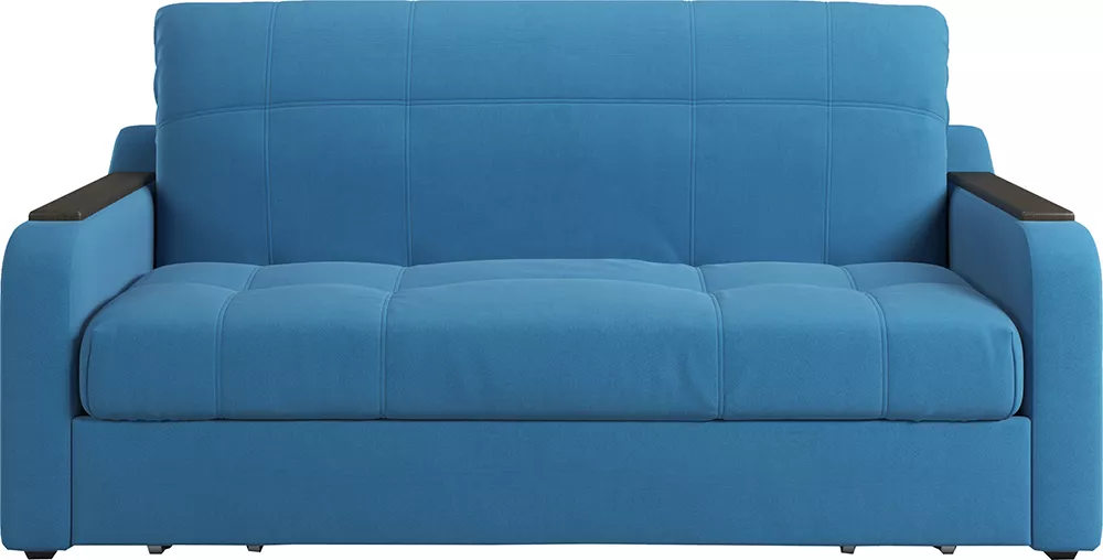 Синий детский диван Наполи Плюш Блю