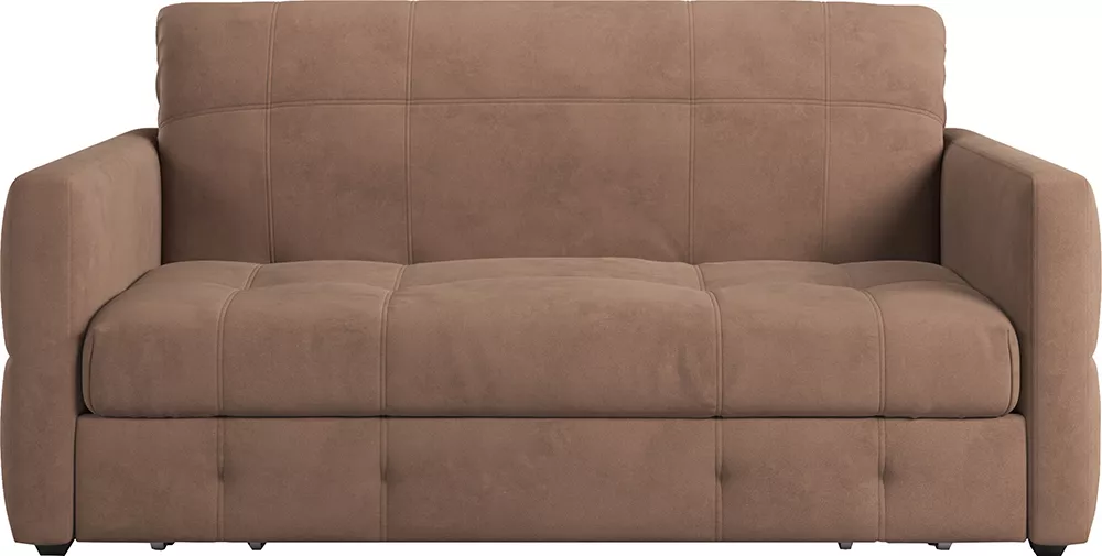 Выкатной диван с ортопедическим матрасом Соренто-1 Плюш Браун
