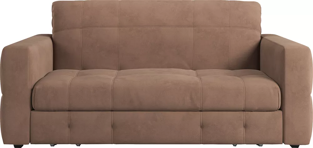 Выкатной диван с ортопедическим матрасом Соренто-2 Плюш Браун