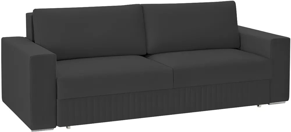 Черный диван еврокнижка Тусон Дизайн-2
