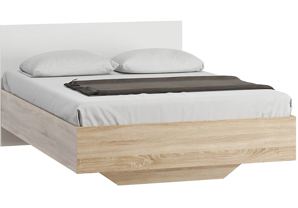 Двуспальная кровать из ЛДСП Рексем-2-140