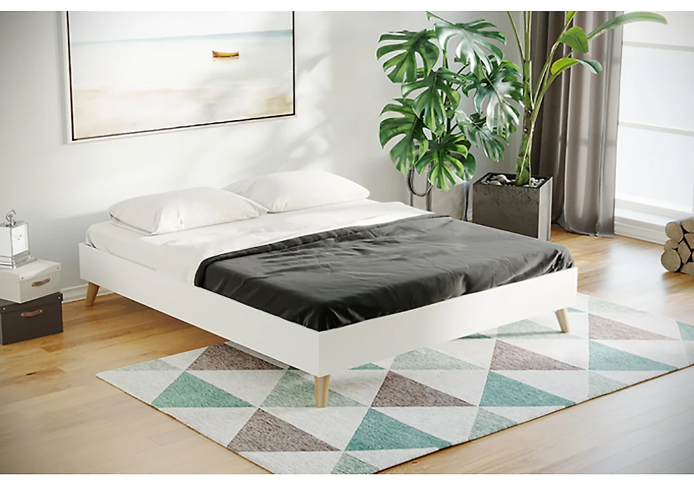 кровать в стиле минимализм Дарлайн-160