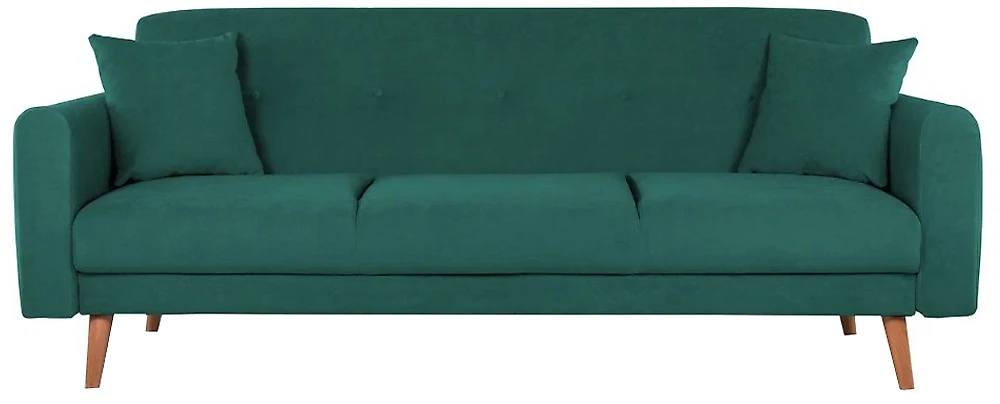 зеленый диван Паэн трехместный Дизайн 2