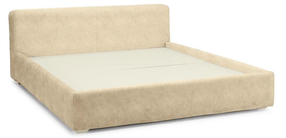 Двуспальная кровать молочный дуб Митра (824м)
