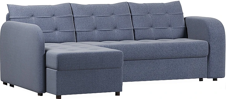 Угловой диван с правым углом Беллано Блю
