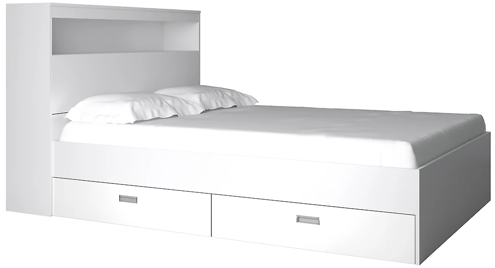 кровать в стиле минимализм Виктория-2-140 Дизайн-2