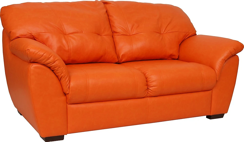 Прямой офисный диван Честер-2 (Орион-2) Оранж двухместный