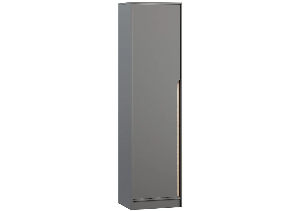 Шкаф серого цвета  Монс-1 Дизайн-3