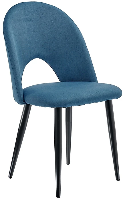 мебель для ресторанов Клео голубой с черными ножками арт. GMST0000041
