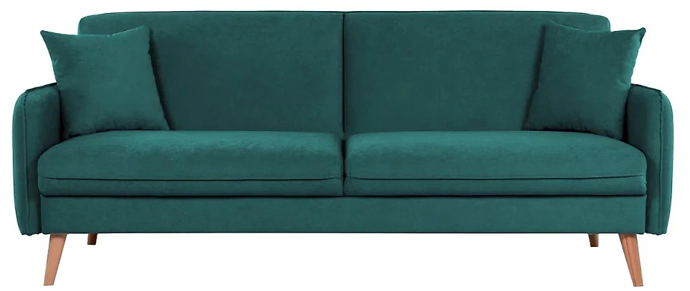 зеленый диван Энн трехместный Дизайн 3