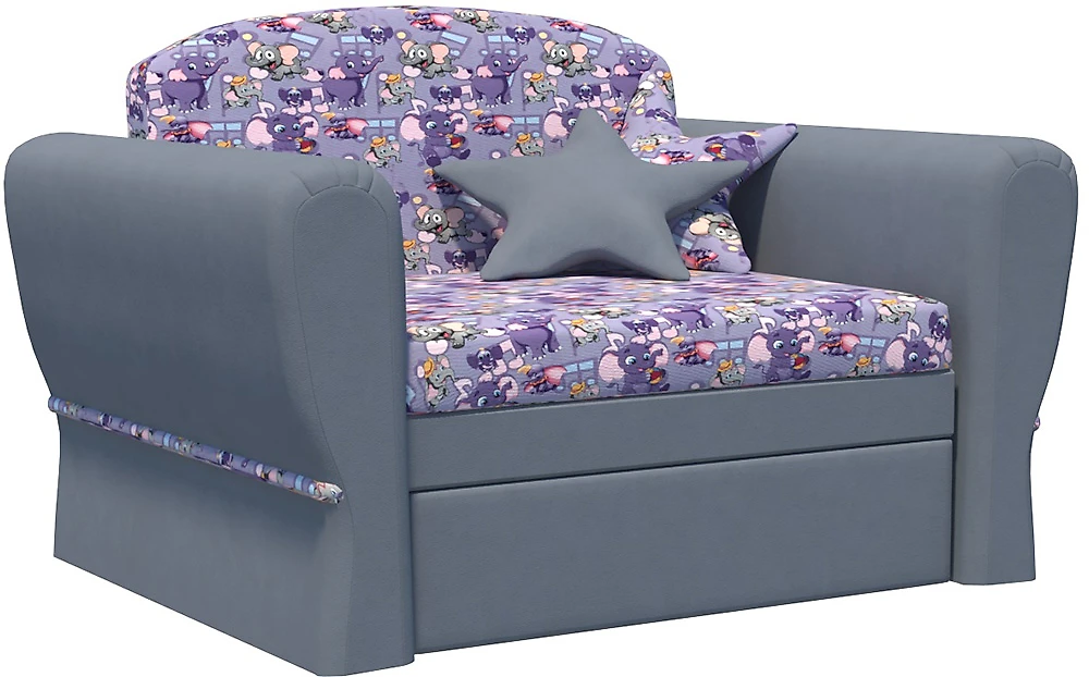 Детский диван для девочек Мини Слоники Виолет