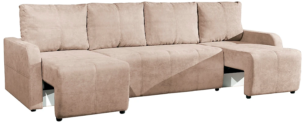 Угловой диван с независимым пружинным блоком Патрик 2 Дизайн 1