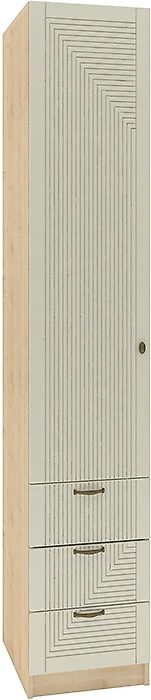 узкий шкаф для одежды Фараон П-4 Дизайн-1