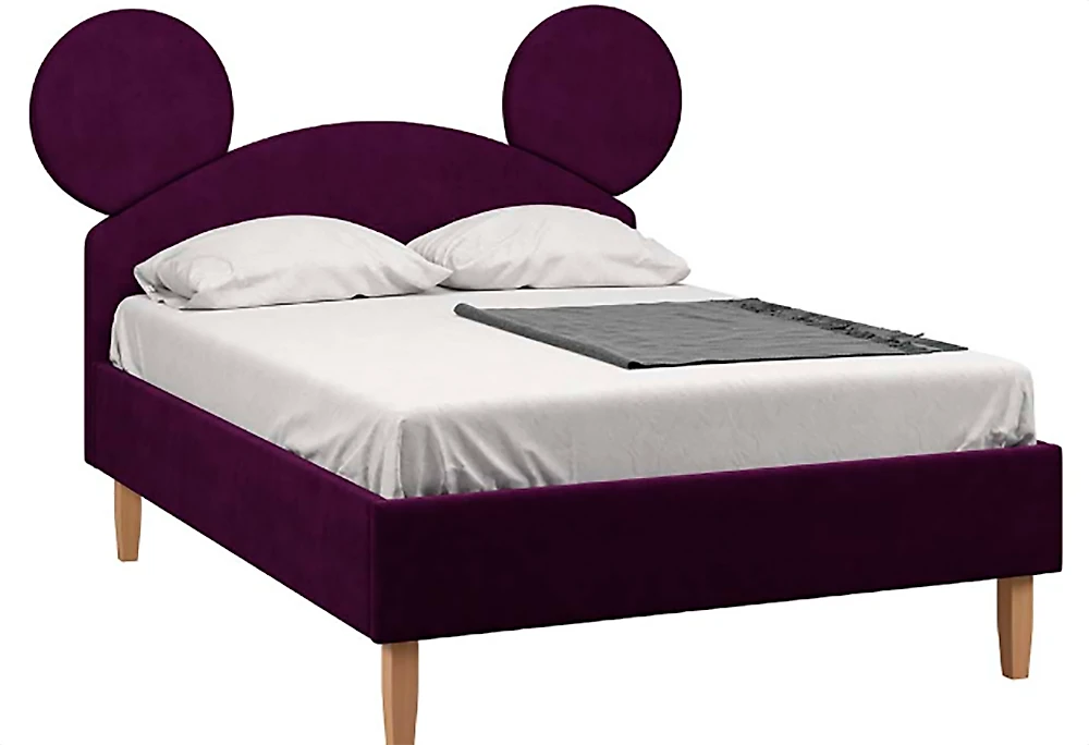 Малогабаритная кровать Микки Фиолет