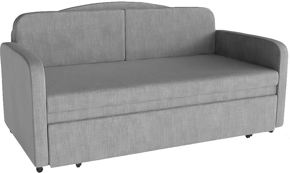 Прямой диван серого цвета Баллу Дизайн 5