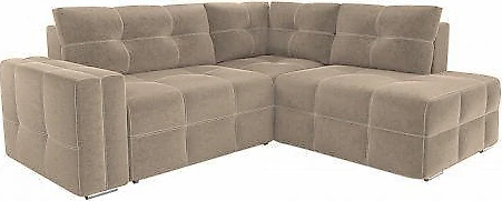 Модульный диван с оттоманкой  Леос Плюш Лайт