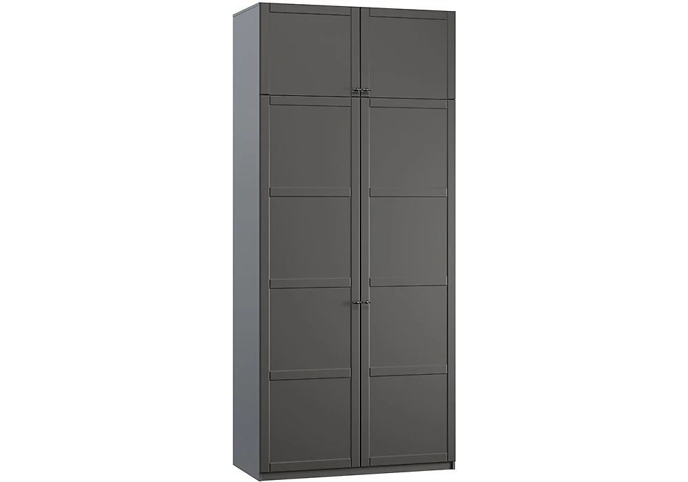 Шкаф серого цвета  Скаген-2А Дизайн-2