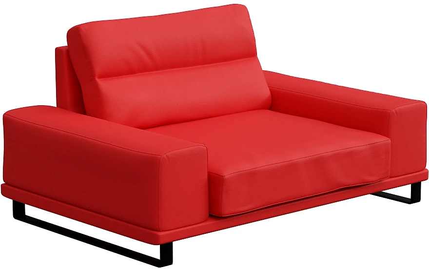 Кресло в классическом стиле кожаное Рипозо Ред