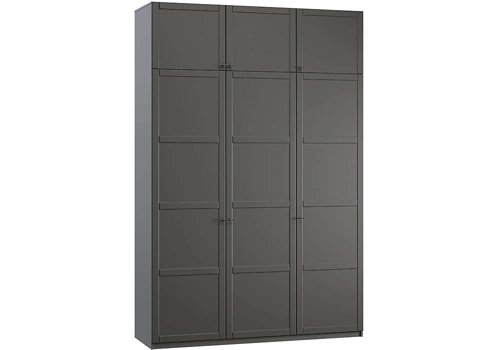 Шкаф серого цвета  Скаген-3А Дизайн-2