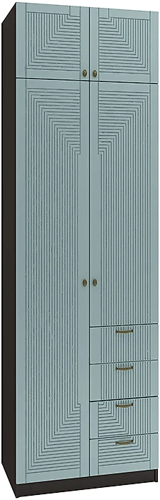 Распашной шкаф 80 см Фараон Д-11 Дизайн-3