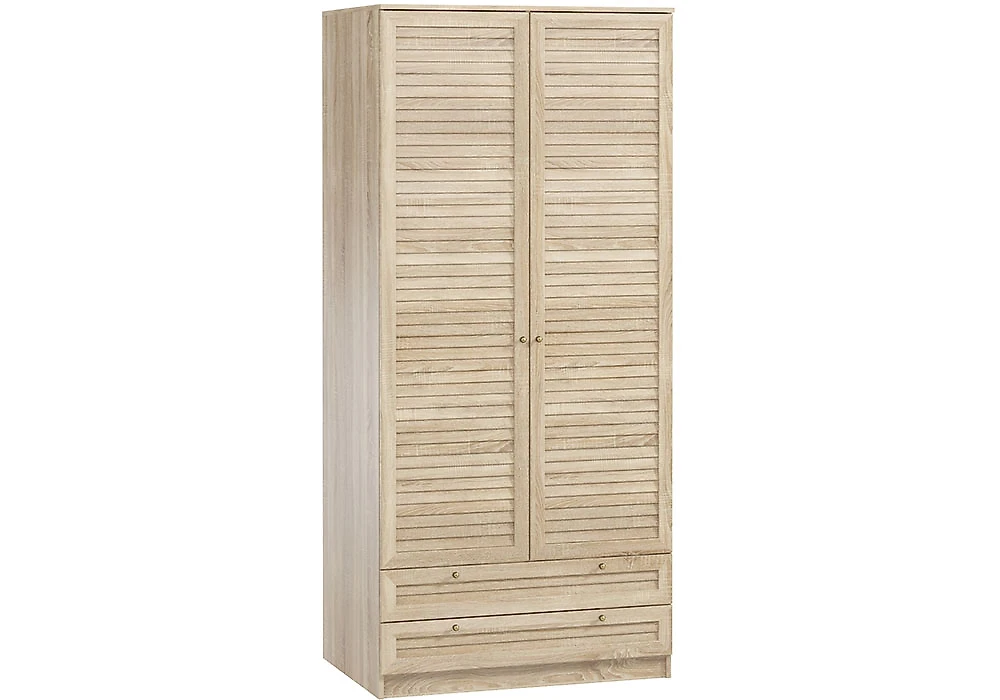 Шкаф в спальню с распашными дверьми Кантри 2.2 (Мини) Дизайн-2