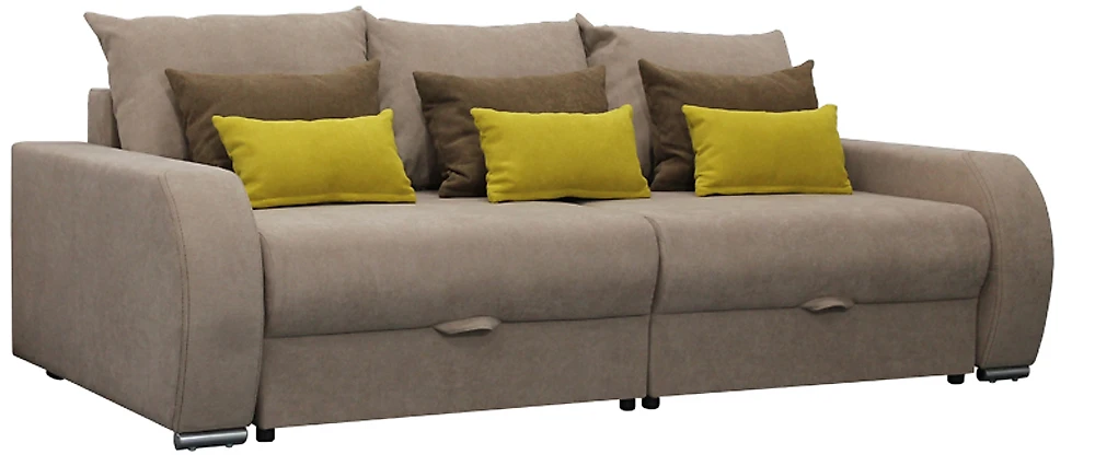 Коричневый диван Генрих Дизайн 1