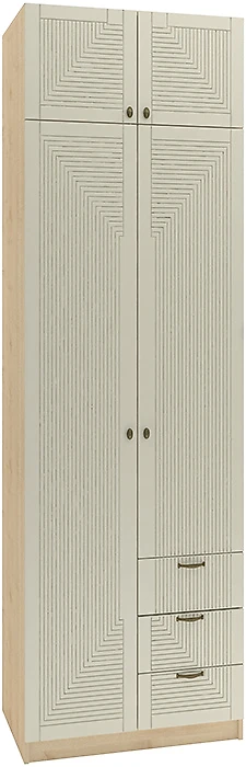 Распашной шкаф 80 см Фараон Д-10 Дизайн-1