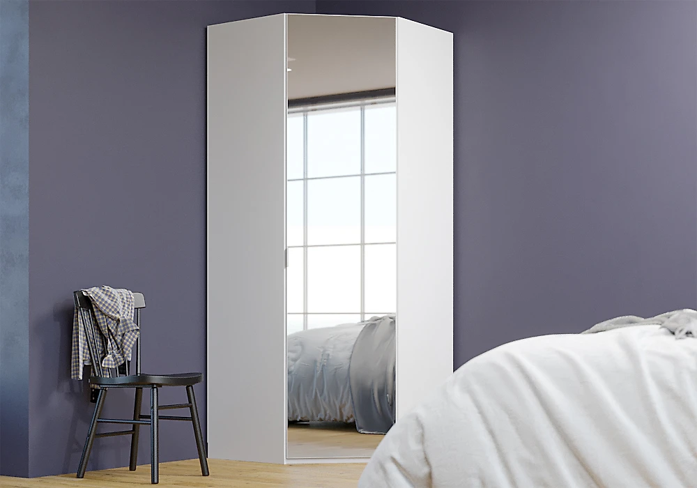 Шкаф для одежды с зеркалом Руан-1000