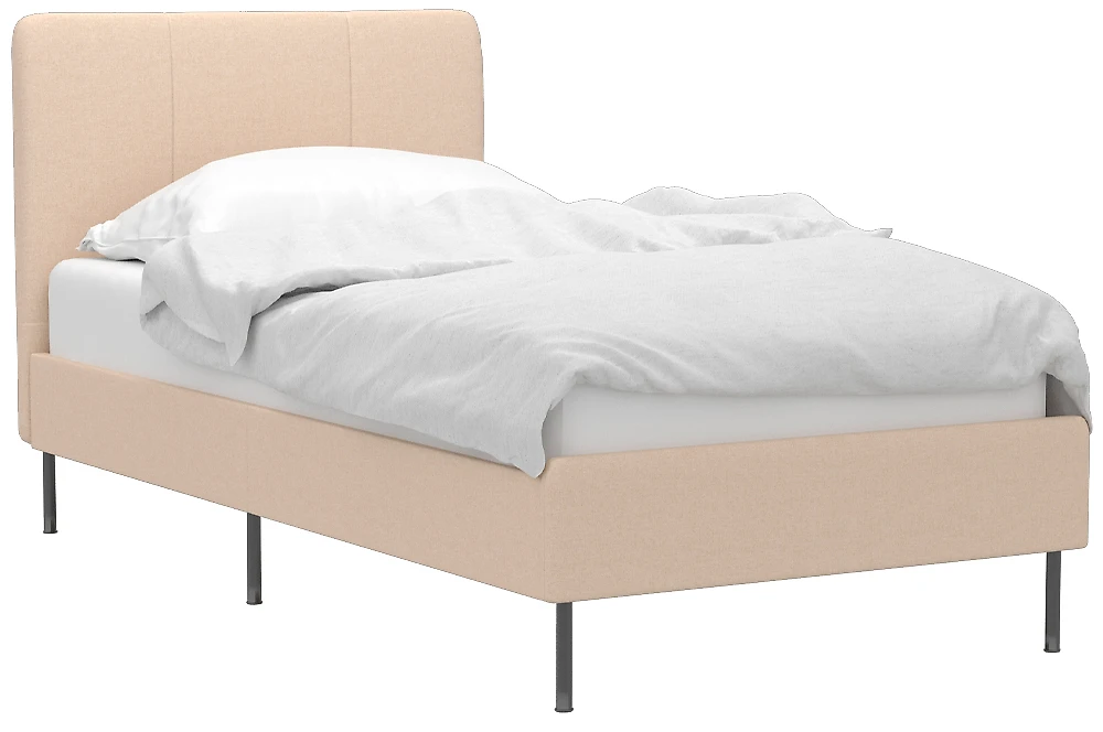 Кровать в современном стиле Ноа 90х200 Кантри Беж