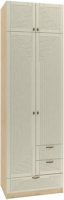 Распашные шкафы ясень шимо Фараон Д-12 Дизайн-1