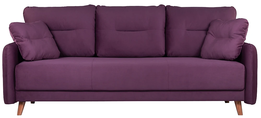 Прямой диван с пружинным блоком Фолде трехместный Дизайн 4