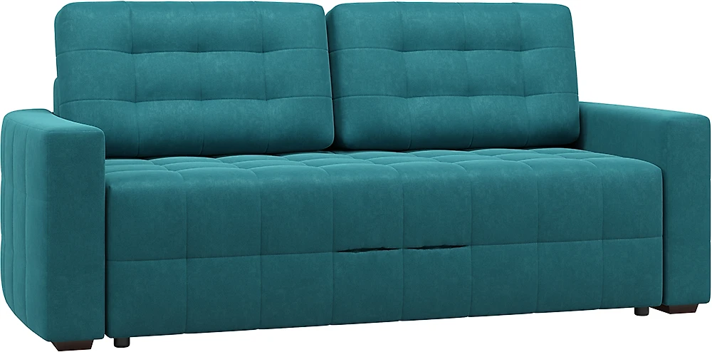 Прямой диван с пружинным блоком Бремен Азур