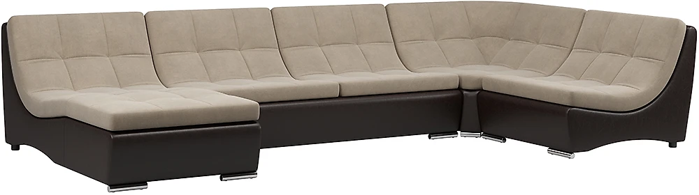 Элитный угловой диван Монреаль-2 Милтон арт. 576800