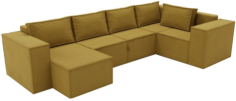 Модульный диван для гостиной Лофт П-образный Еллоу