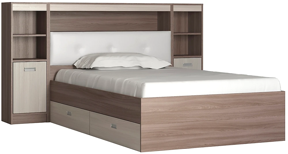 кровать в стиле минимализм Виктория-5-120 Дизайн-3