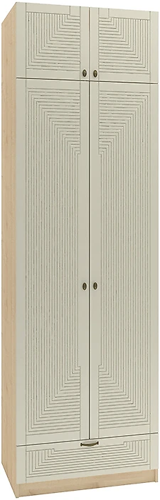 Шкаф распашной бежевый Фараон Д-6 Дизайн-1