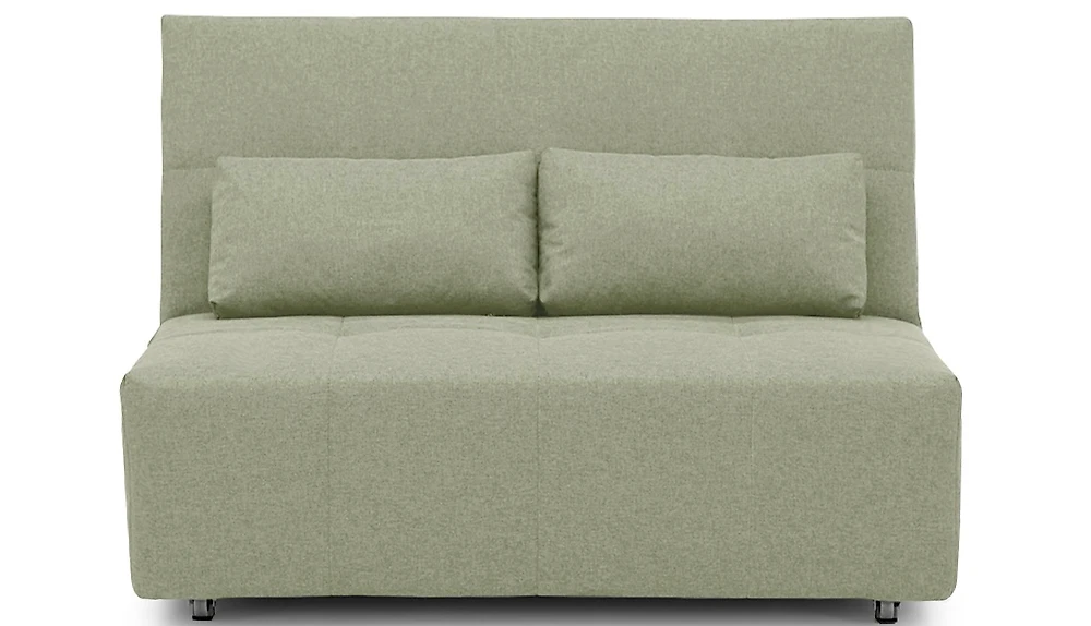 Прямой диван серого цвета Орсо Лайт 140 (630090)