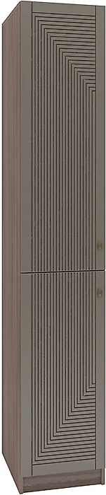 Шкаф коричневого цвета Фараон П-6 Дизайн-2