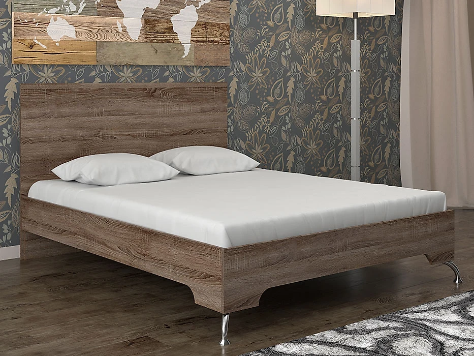 Кровать со спинкой Луиза-4 Л Дизайн-2