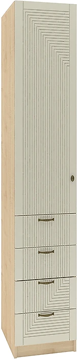 узкий шкаф для одежды Фараон П-5 Дизайн-1